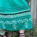 Спідниця "На зелені свята" традиційного крою з вибійкою 02428 фото 5